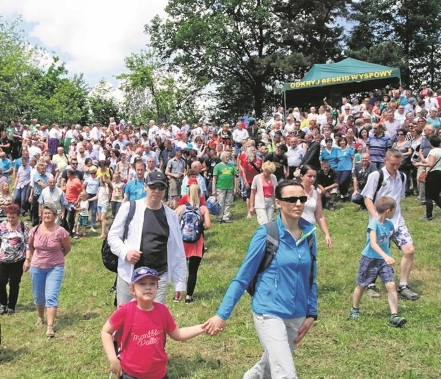 Rok temu Urbanią Górę zdobyło około tysiąca piechurów