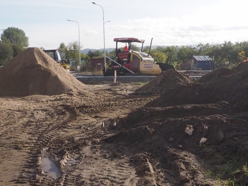 Trwa przebudowa ulicy Władysława IV w Koszalinie.