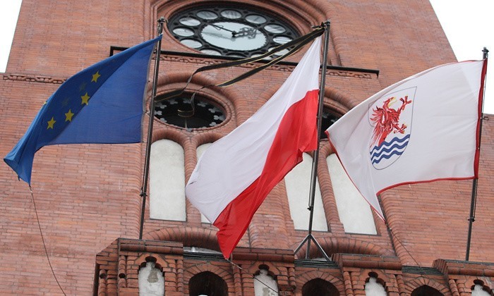 Słupsk po katastrofie w Smoleńsku
