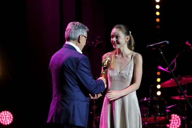 Sandra Drzymalska nagrodzona na Tofifest 2021fot. grzegorz olkowski / polska press