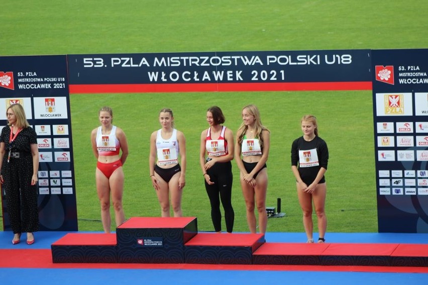 Lekkoatleci z województwa lubelskiego wrócili z pięcioma medalami mistrzostw Polski juniorów. Zobacz zdjęcia 