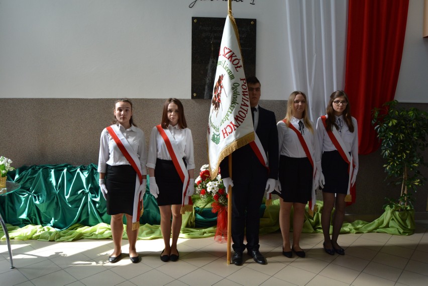 Nadanie imienia Strzelców Kurpiowskich liceum i technikum ZSP w Kadzidle