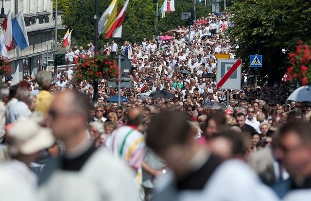 Procesja Bożego Ciała w Przemyślu.