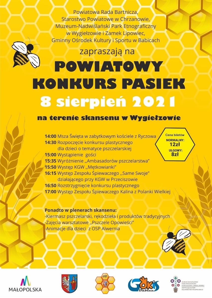 Pszczelarze w skansenie w Wygiełzowie. Powiatowy Konkurs Pasiek już w niedzielę 