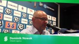 Dominik Nowak po meczu Cracovia - Miedź: Cieszymy się, że nie tracimy bramek