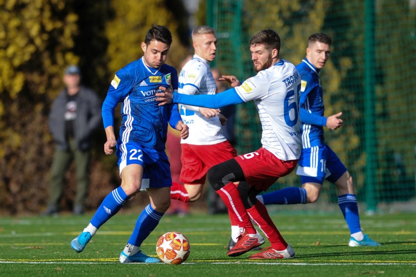 Odra Opole pokonała Miedź Legnica 2-0.