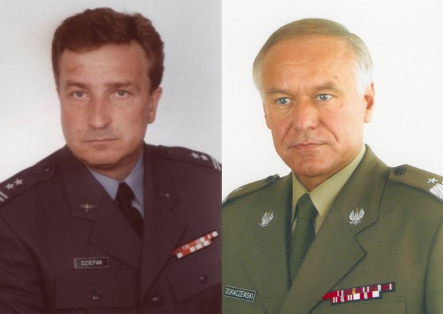 Płk. Wiesław Dziepak i gen. Marek Dukaczewski
