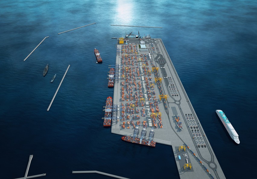 Budowa Portu Zewnętrznego w Porcie Gdynia wchodzi w kluczową fazę inwestycji