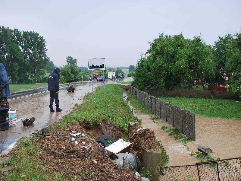 Powódż w Lelowie i Białej Wielkiej