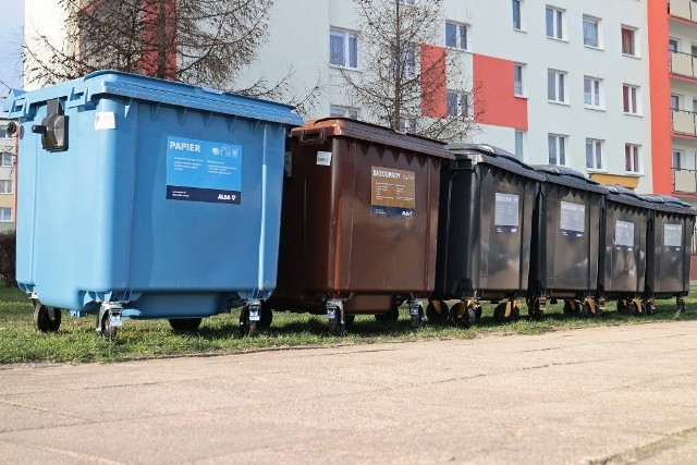 Część nowych pojemników firma Alba już ustawiła na „swoich” osiedlach.