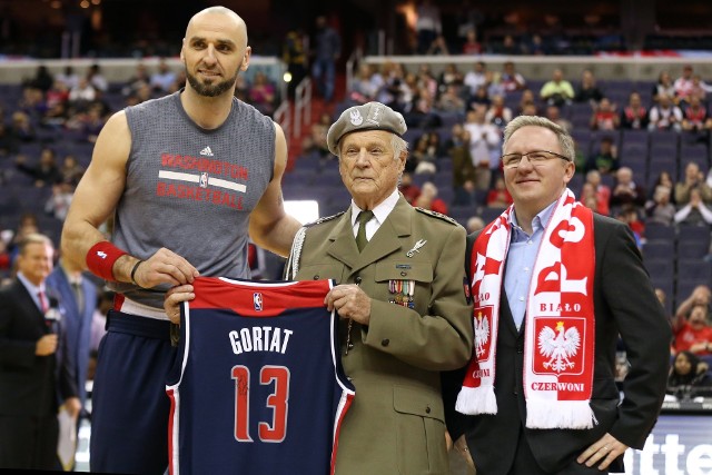 Marcin Gortat po raz kolejny okazał się dobrym gospodarzem dla kibiców z Polski