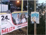 Zielona Góra. Choć jest już styczeń, to wiszące na mieście banery wciąż się zdarzają. Kto je posprząta?