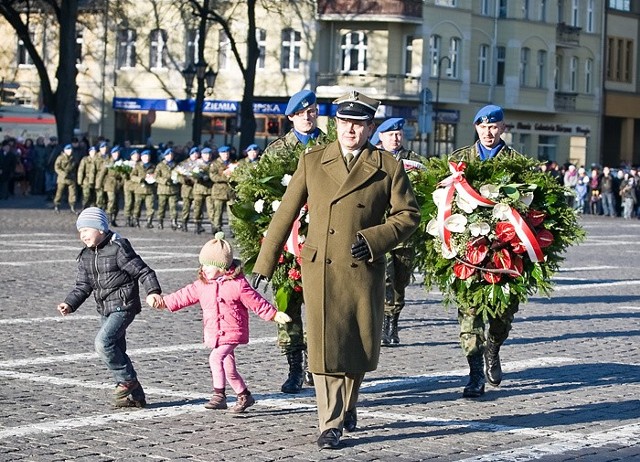 Obchody Święta Niepodległości w Słupsku.