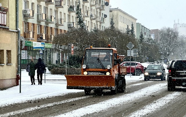 Tarnobrzeg pod białym puchem we wtorek 28 listopada