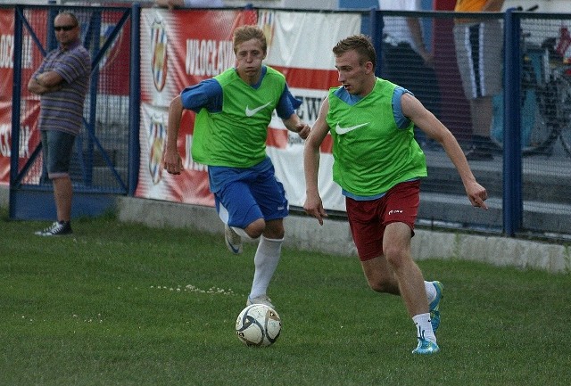 Z lewej Łukasz Stański i Mateusz Tłuchowski
