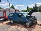 Groźny wypadek w Tuszynie. Pięć osób trafiło do szpitala [ZDJĘCIA,FILM]