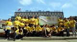 Katowice: żółty Marsz Nadziei przeszedł ulicami centrum miasta w czwartek 12 kwietnia ZDJĘCIA