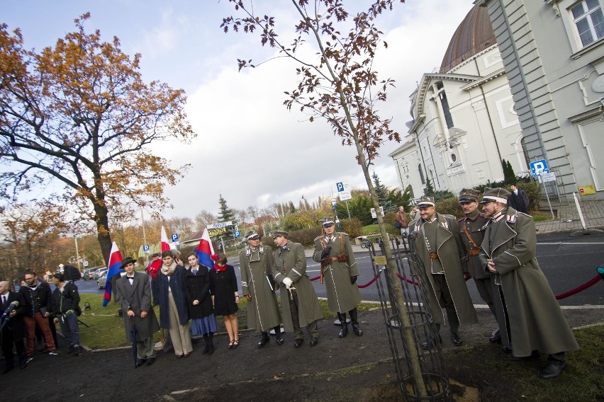 Zasadzenie dębu Piłsudskiego
Zasadzenie dębu Piłsudskiego