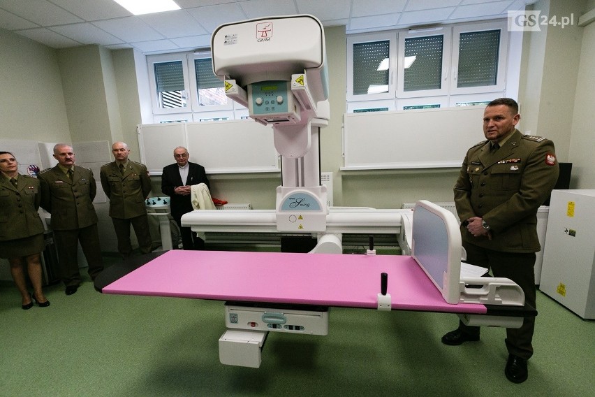Szpital wojskowy może się pochwalić najwyższej jakości aparatem rentgenowskim