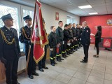 Uroczysta zbiórka i ślubowanie nowo przyjętych funkcjonariuszy w Komendzie Miejskiej Państwowej Straży Pożarnej w Sosnowcu