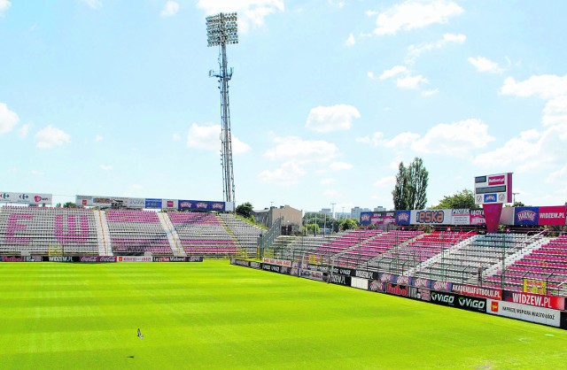 Stadion Widzewa - stan obecny