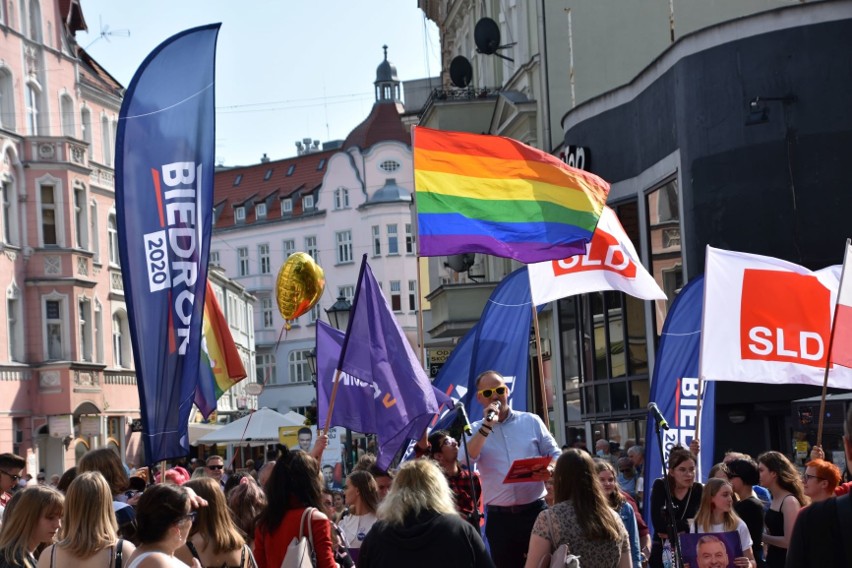 25 czerwca 2020 r. Robert Biedroń - kandydat Lewicy na...