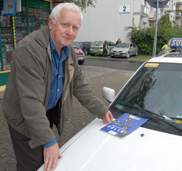 Pan Tadeusz z Rzeszowa jest przeciwny nowemu podatkowi. - Jeśli będę musiał go zapłacić, zastanowię się nad sprzedażą auta.