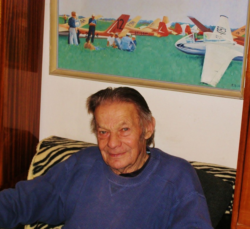Stanisław Kluk, mimo 76 lat, wciąż jest w dobrej kondycji...