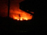 Pożar stodoły w gminie Warka 
