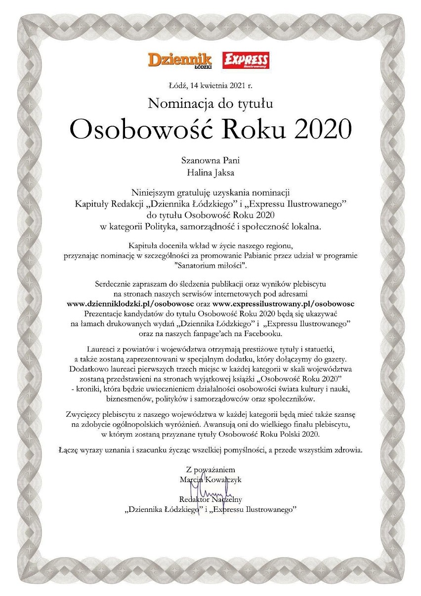 "Sanatorium miłości 3". Halina Jaksa nominowana do tytułu Osobowości Roku 2020! Zasłużyła?