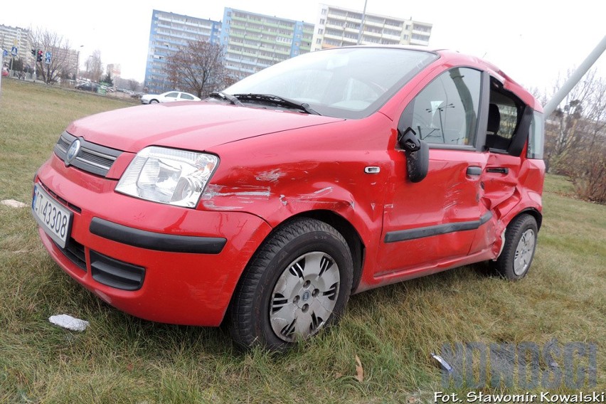 Wypadek na toruńskim Rondzie Sybiraków