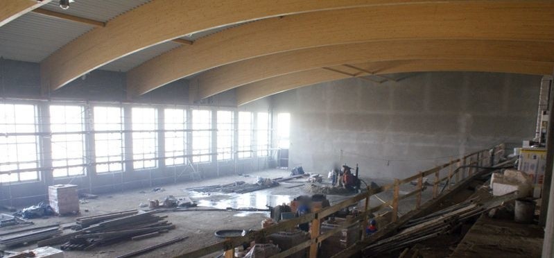 Trwa budowa nowoczesnej hali sportowej przy IV liceum w Rzeszowie. Zobacz zdjęcia