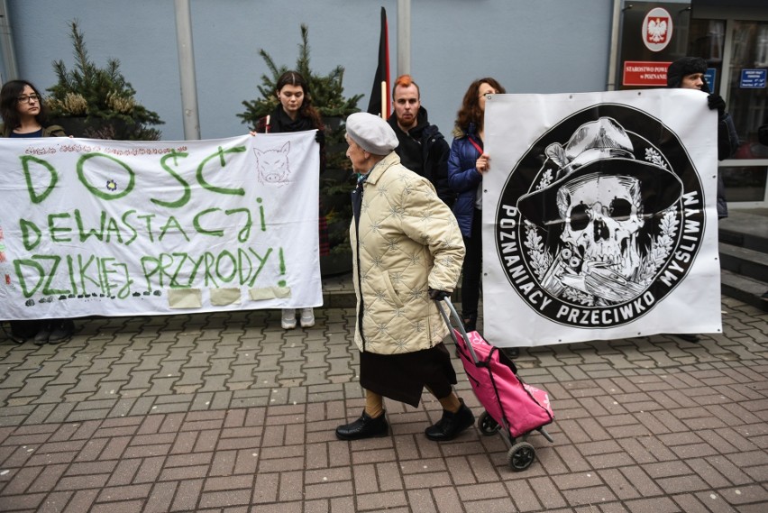 Poznań: Obrońcy przyrody protestowali przeciw żwirowni