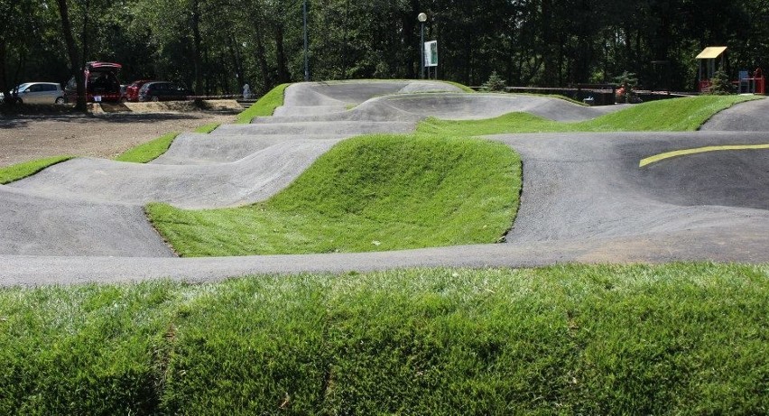 Nowoczesny tor do pumptracku w Bielszowicach