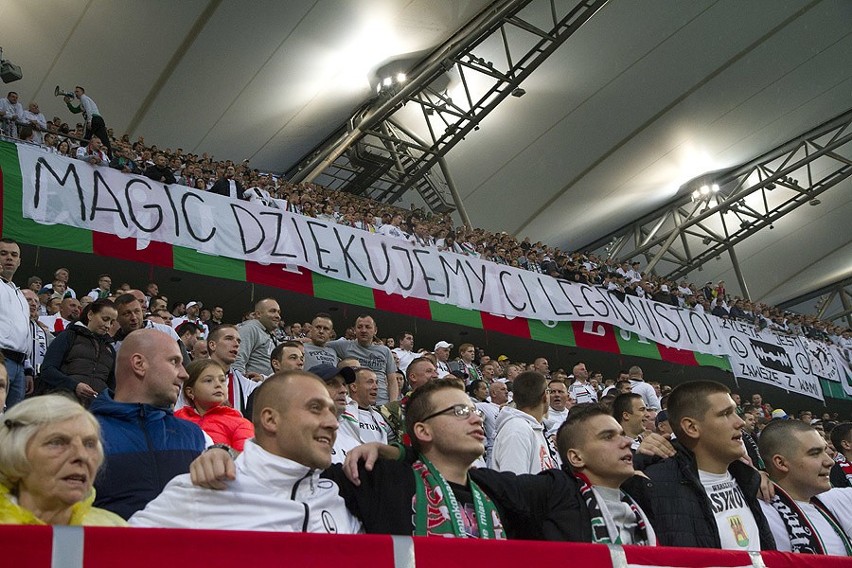 Legia Warszawa - Cracovia 1:0 [GALERIA, KIBICE]