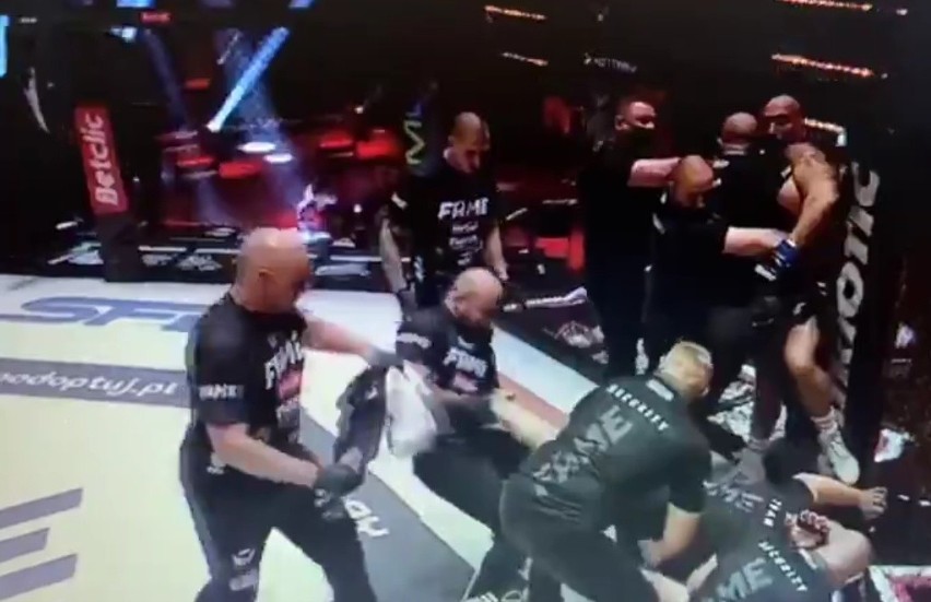 Skandal podczas Fame MMA 8. Marcin Najman zdyskwalifikowany....