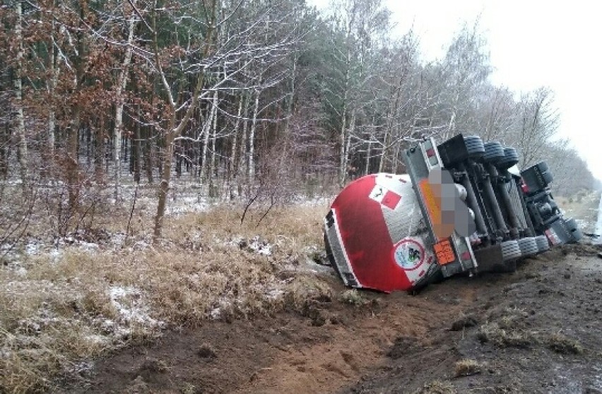 28-letni kierowca cysterny, mieszkaniec powiatu...