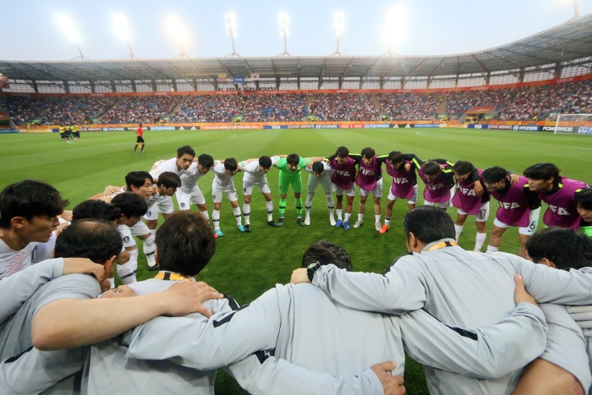 Korea Południowa pokonała Ekwador i zagra w finale Mistrzostwa Świata do lat 20. Zobacz zdjęcia z ostatniego meczu turnieju w Lublinie