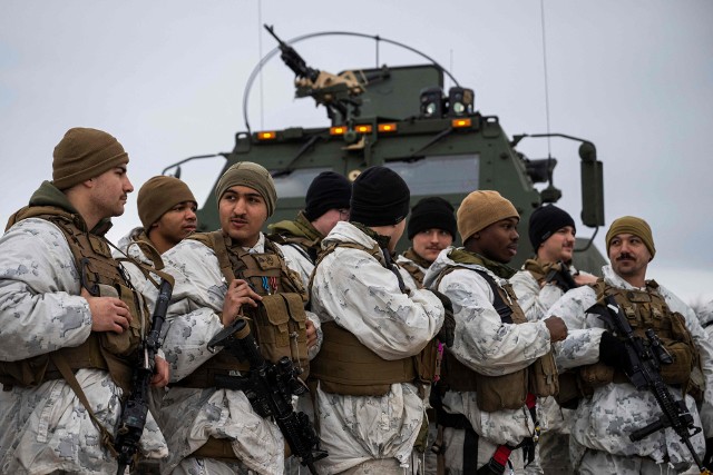 Amerykańscy żołnierze w operacji Steadfast Defender 24, największych ćwiczeniach NATO od dziesięcioleci.