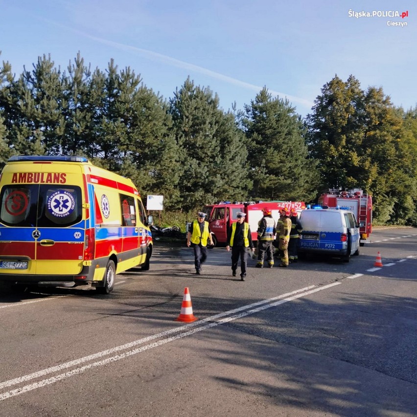 Do poważnego wypadku z udziałem motocyklisty doszło na...