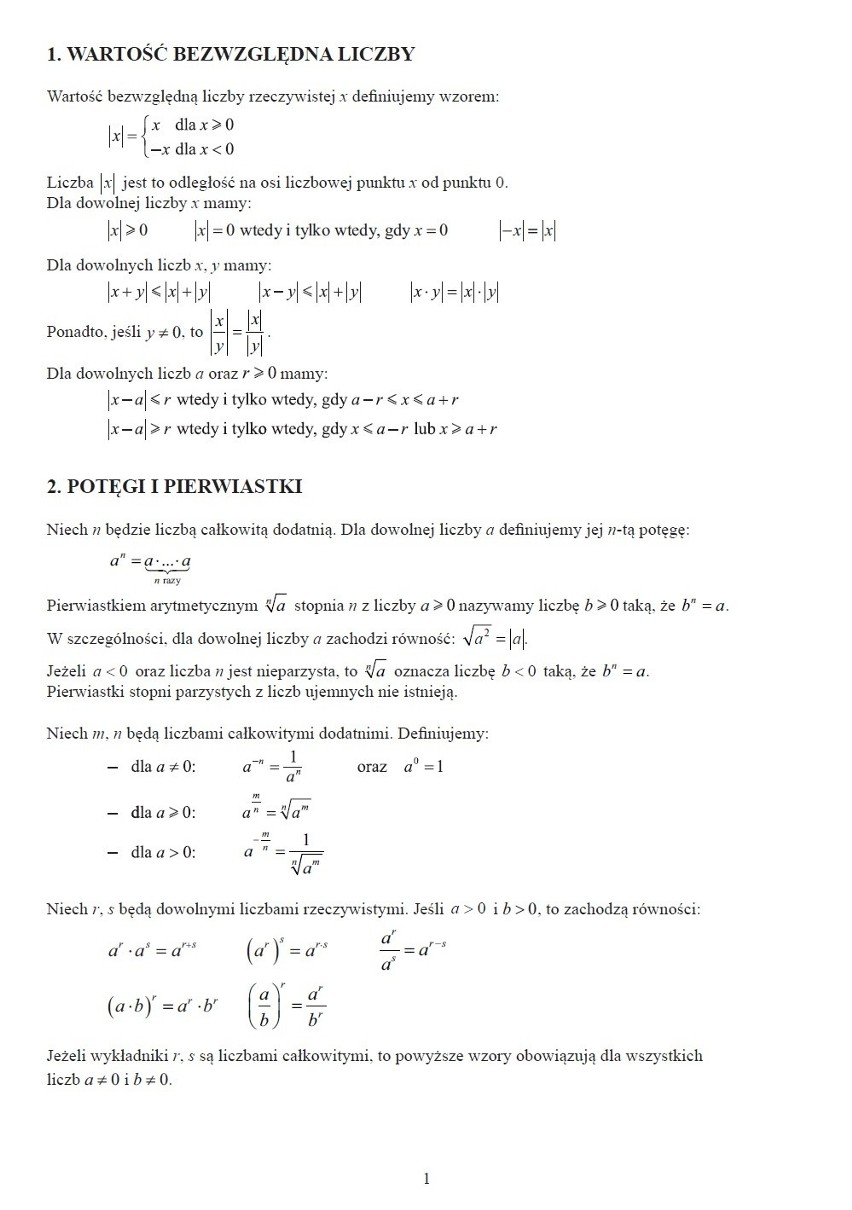 Matura 2021. Matematyka - zobacz, jakie musisz wziąć przybory! Dostaniesz tablice matematyczne