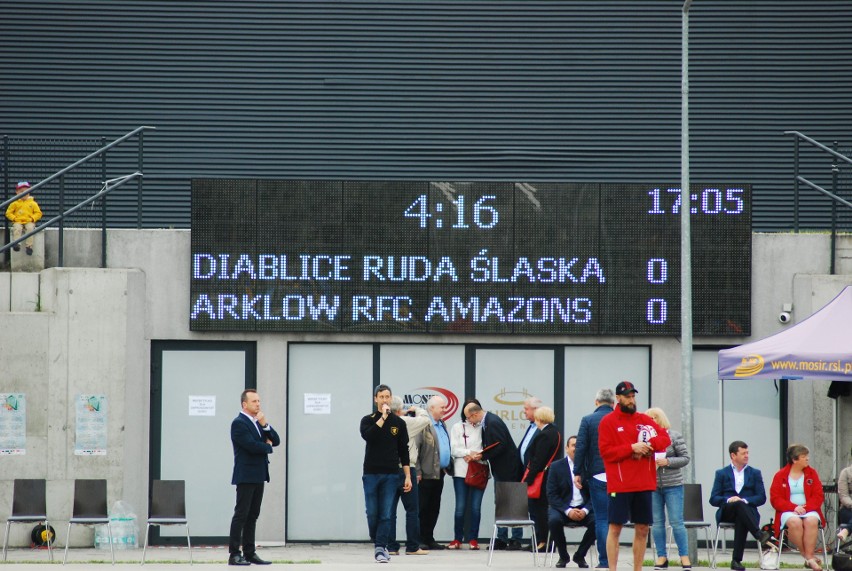 Rudzkie Diablice rozgromiły Irlandki 63:0