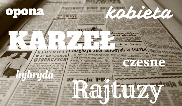 Język polski potrafi płatać figle. Podwójne znaczenia słów, trudne do rozwinięcia skróty czy zapożyczenia, które dopiero wchodzą do ogólnego obiegu. Język to materia, która ciągle się zmienia. Jedne słowa odchodzą w niepamięć jako określenia dawne, inne szybko wchodzą do słownika. Zmieniają się także znaczenia słów. Trudno uwierzyć, że jeszcze kilkadziesiąt lat temu znaczenia niektórych słów były tak różne. W rajtuzach chodzili panowie jeżdżący konno, dzieci obawiały się latawców, a słowo "kobieta" było największą obrazą w stosunku do płci pięknej. Sprawdź czy wiesz, co oznaczały popularne hasła.