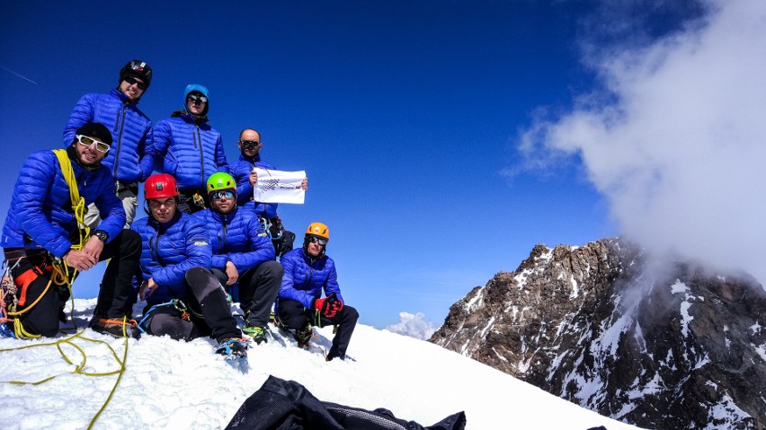 Grupa alpinistów z Morawicy zdobyła kolejne szczyty. Tym razem - Monte Rosa