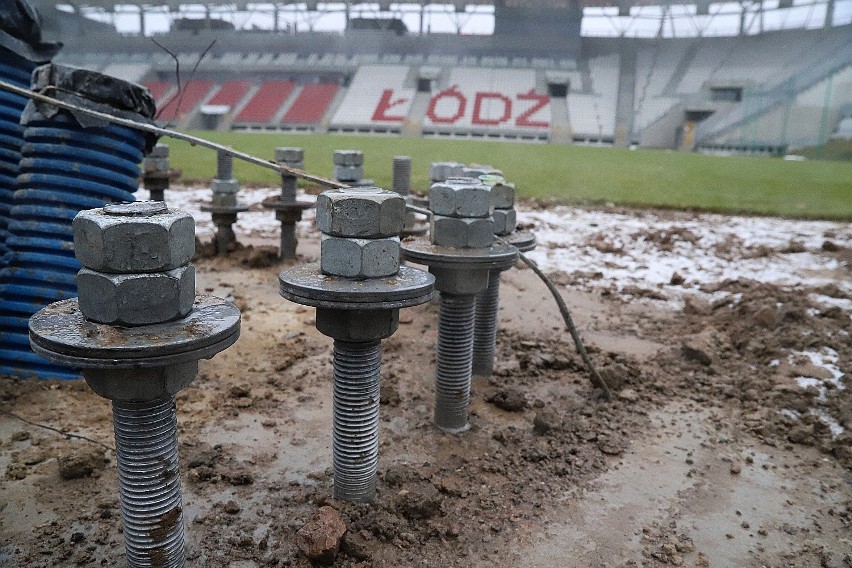 Trwają prace przygotowawcze do nowego sezonu na stadionie ŁKS Łódź [ZDJĘCIA]