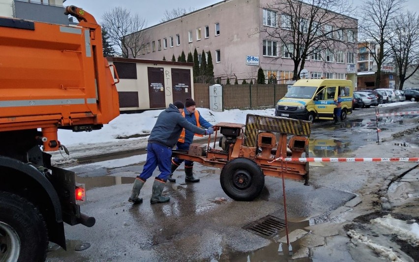 W rejonie ul. Górniczej i Emilii Plater bez wody było...