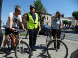 Akcja makowskiej policji: "Rowerem bezpiecznie do celu"