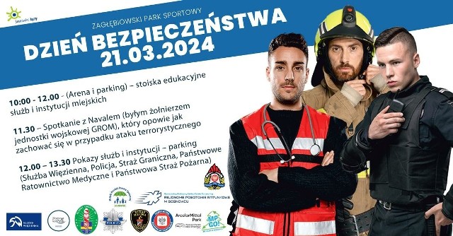 Już jutro pełen atrakcji Dzień Bezpieczeństwa w Zagłębiowskim Parku Sportowym