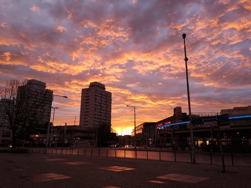 Piękny zachód słońca nad Wrocławiem. Zobaczcie te zdjęcia!