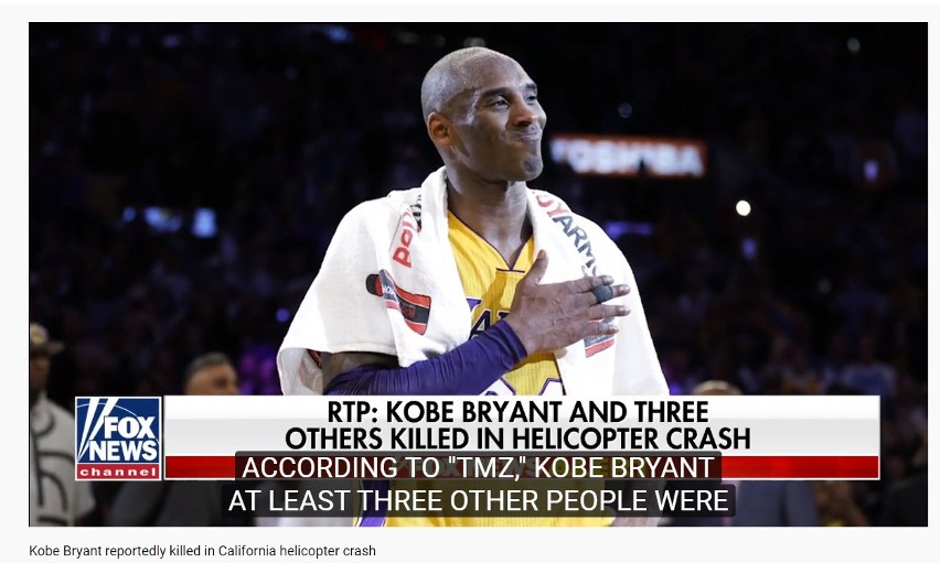 Kobe Bryant nie żyje. Nie żyje legendarny koszykarz NBA. Kobe Bryant zginął w katastrofie śmigłowca 27.01.20